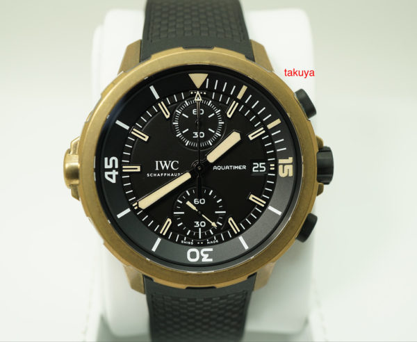 IWC AQUATIMER CHRONOGRAPH EDITION “EXPEDITION CHARLES DARWIN" IW379503 BRONZE WARRANTY FULL SET