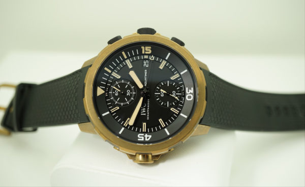 IWC AQUATIMER CHRONOGRAPH EDITION “EXPEDITION CHARLES DARWIN" IW379503 BRONZE WARRANTY FULL SET - Image 9