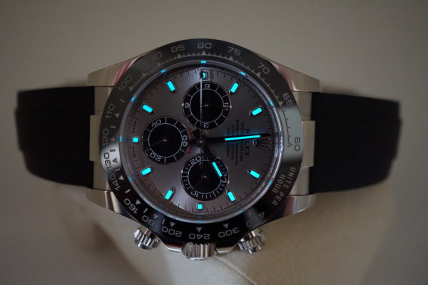 Rolex 116519LN DAYTONA 18K WG CERAMIC BEZEL OYSTERFLEX 2019 WARRANTY FULL SET - Image 9