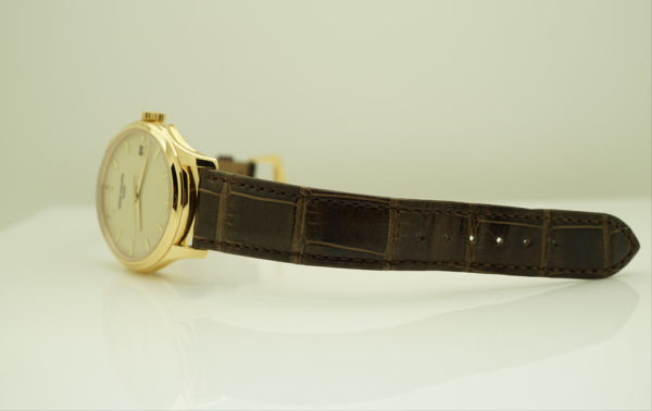Patek PHILIPPE 5227J YELLOW GOLD CALATRAVA IVORY DIAL 39MM 2020 FULL SET - Image 5