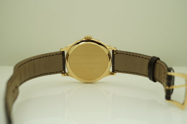 Patek PHILIPPE 5227J YELLOW GOLD CALATRAVA IVORY DIAL 39MM 2020 FULL SET - Image 7