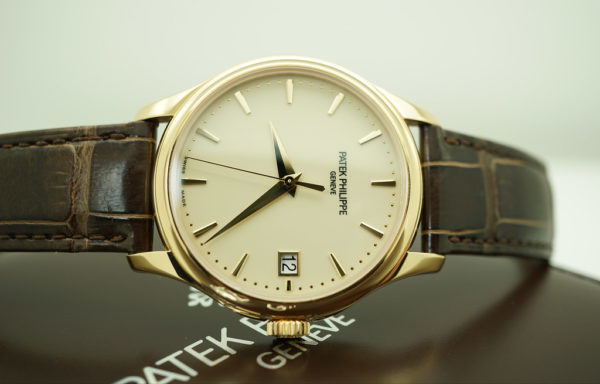 Patek PHILIPPE 5227J YELLOW GOLD CALATRAVA IVORY DIAL 39MM 2020 FULL SET - Image 9