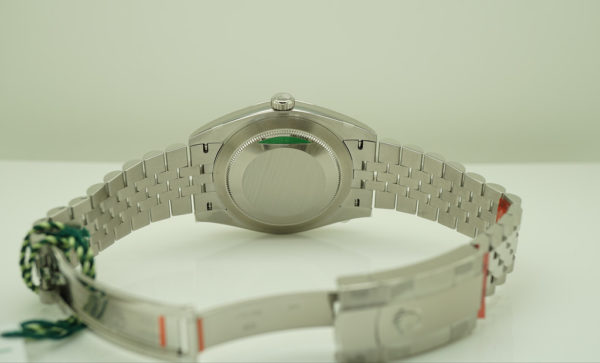 BRAND NEW Rolex 126334 DATEJUST 41 18K WG FLUTED BEZEL DARK RHODIUM DIAL JUBILEE 2020 FULL SET - Image 8
