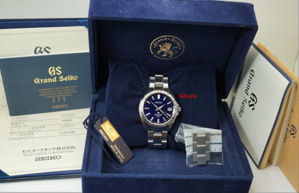 GRAND SEIKO SBGM029 GMT 10th ANNIVERSARY EDITION BLUE DIAL LIMITED 700 PIECES FULL SET - Image 2