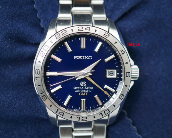 GRAND SEIKO SBGM029 GMT 10th ANNIVERSARY EDITION BLUE DIAL LIMITED 700 PIECES FULL SET
