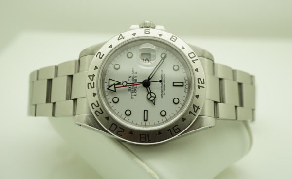 Rolex 16570 EXPLORER 2 40MM POLAR DIAL K SERIAL RSC SERVICED - Image 11