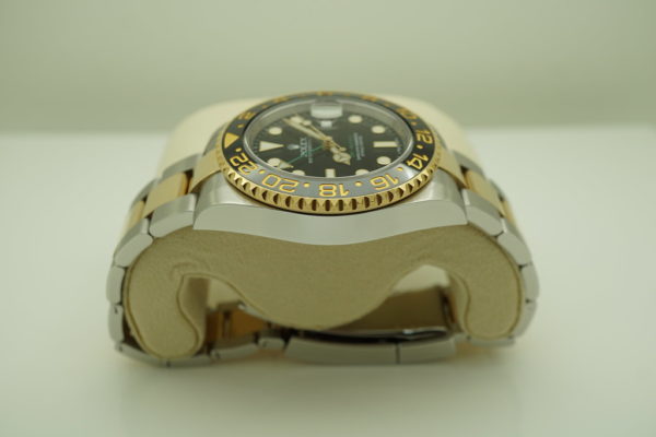 Rolex 116713LN GMT MASTER II CERAMIC 18K YG STEEL 2018 WARRANTY FULL SET - Image 4