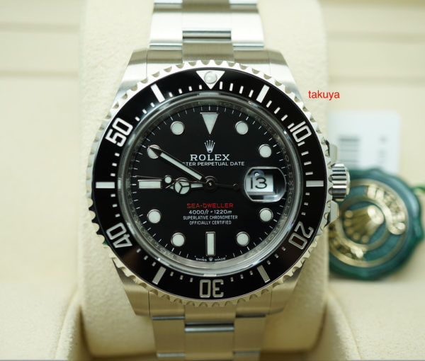 BRAND NEW Rolex 126600 SEA-DWELLER 43MM CYCLOPS RED TEXT 2020 COMPLETE SET