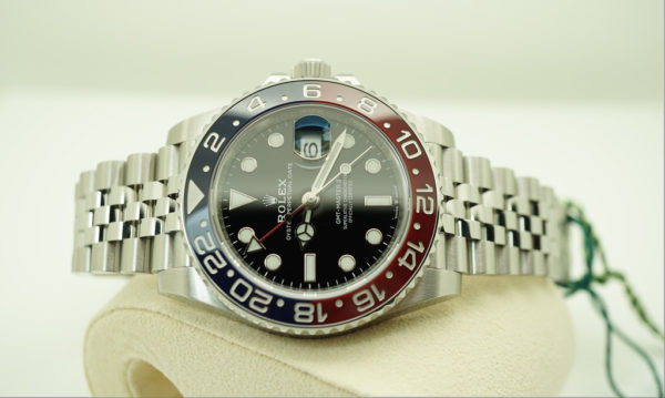 NEW Rolex 126710BLRO PEPSI GMT MASTER II RED BLUE JUBILEE 2020 WARRANTY FULL SET - Image 10