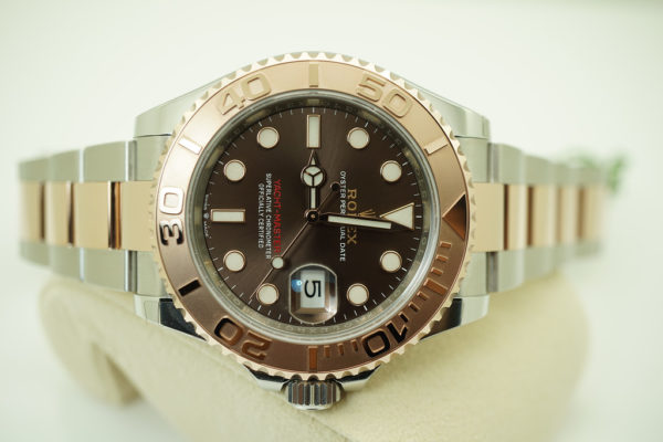 BRAND NEW Rolex 126621 YACHTMASTER ROSE GOLD STEEL CHOCOLATE DIAL 40MM 2020 FULL SET - Image 8
