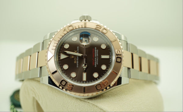 BRAND NEW Rolex 126621 YACHTMASTER ROSE GOLD STEEL CHOCOLATE DIAL 40MM 2020 FULL SET - Image 9