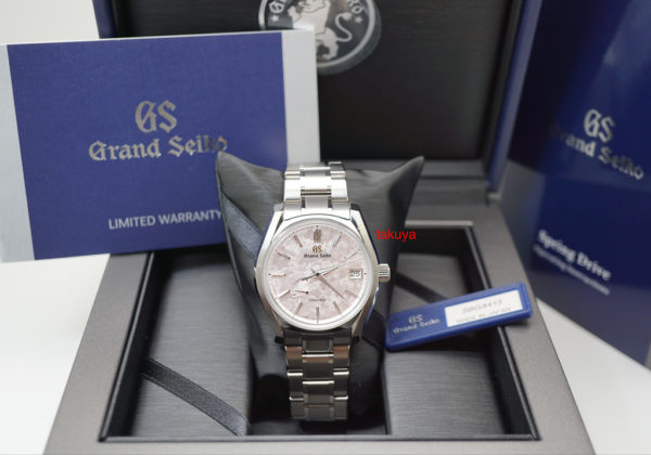 BRAND NEW Grand Seiko SBGA413 SPRING DRIVE TITANIUM FOUR SEASONS SPRING 2020 FULL SET - Image 2