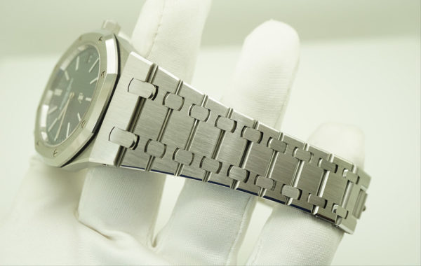 Audemars PIGUET ROYAL OAK JUMBO ULTRA THIN 15202ST BLUE DIAL WARRANTY FULL SET - Image 5