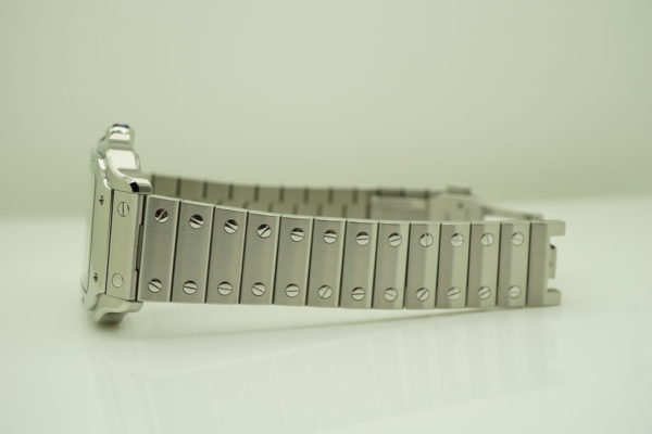 Cartier SANTOS DE CARTIER MEDIUM MODEL AUTOMATIC STEEL 2020 WARRANTY FULL SET - Image 5
