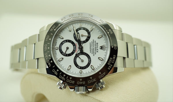 Rolex 116500 COSMOGRAPH DAYTONA CERAMIC BEZEL WHITE DIAL 2019 WARRANTY FULL SET - Image 9