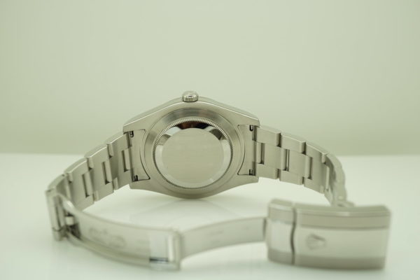 Rolex 116334 DATEJUST 2 FLUTED BEZEL BLUE STICKS DIAL RANDOM SERIAL FULL SET - Image 8