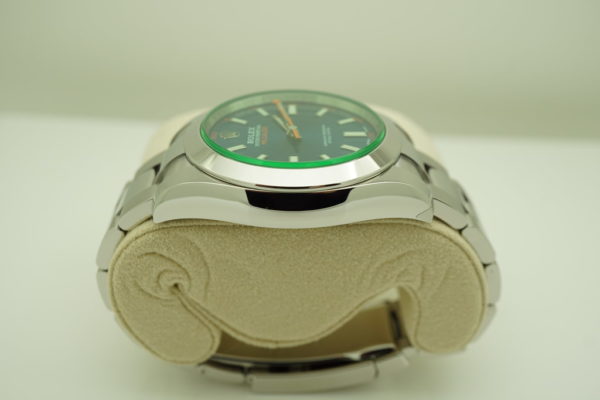MINT Rolex 116400GV MILGAUSS Z BLUE DIAL RANDOM SERIAL 2020 WARRANTY FULL SET - Image 4