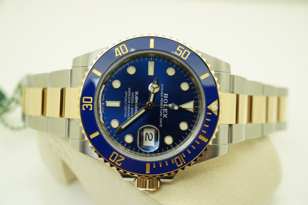 BRAND NEW Rolex 126613LB SUBMARINER 18K YELLOW GOLD STEEL BLUE DIAL 41MM 2020 MODEL - Image 9