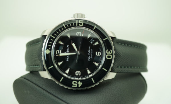MINT Blancpain FIFTY FATHOMS BLACK DIAL TITANIUM 45MM 2020 WARRANTY FULL SET - Image 9