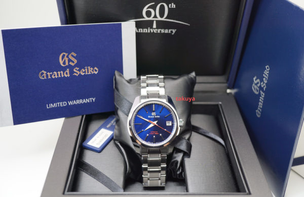 BRAND NEW GRAND SEIKO 60th ANNIVERSARY SBGH281 BLUE DIAL LIMITED 1500 PIECES 2020 FULL SET - Image 2