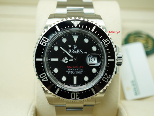 BRAND NEW Rolex 126600 SEA-DWELLER 43MM CYCLOPS RED TEXT 2020 COMPLETE SET