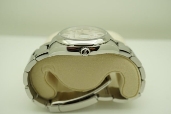 MINT Rolex 115200 OYSTER PERPETUAL DATE 34MM SILVER STICK DIAL 2020 FULL SET - Image 3