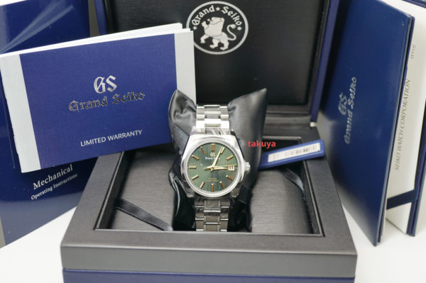 BRAND NEW GRAND SEIKO Four Seasons SUMMER HI-BEAT SBGH271 GREEN DIAL FULL SET - Image 2