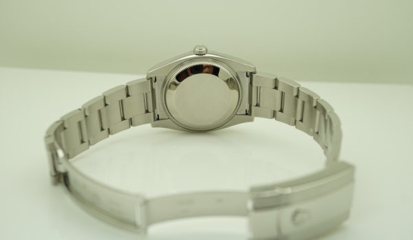 MINT Rolex 115200 OYSTER PERPETUAL DATE 34MM SILVER STICK DIAL 2020 FULL SET - Image 8