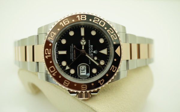 BRAND NEW Rolex 126711CHNR GMT MASTER II ROSE GOLD STEEL ROOTBEER 2020 COMPLETE SET - Image 9