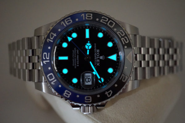 Rolex 126710BLNR GMT MASTER 2 BLACK BLUE JUBILEE 2020 WARRANTY FULL SET - Image 11