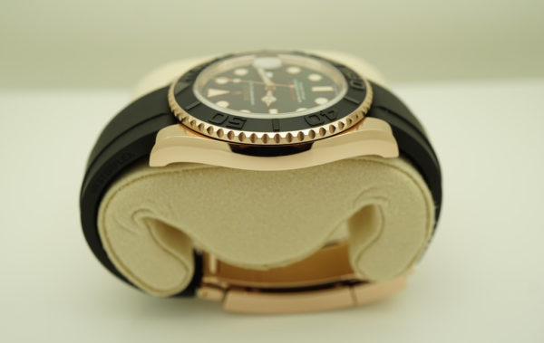 MINT Rolex 126655 YACHTMASTER ROSE GOLD CERAMIC BEZEL OYSTERFLEX 40MM 2020 - Image 4