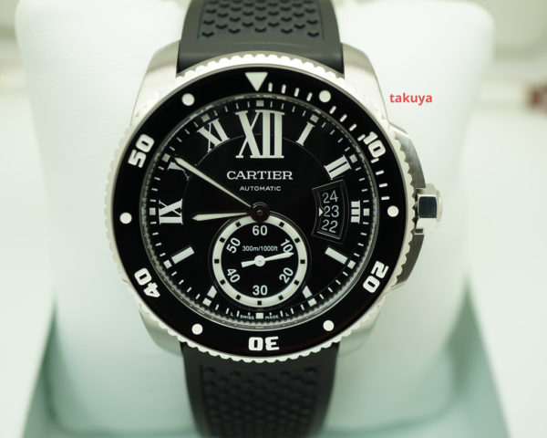 Cartier CALIBRE DE CARTIER DIVER AUTOMATIC STEEL 42MM FULL SET