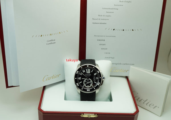 Cartier CALIBRE DE CARTIER DIVER AUTOMATIC STEEL 42MM FULL SET - Image 2