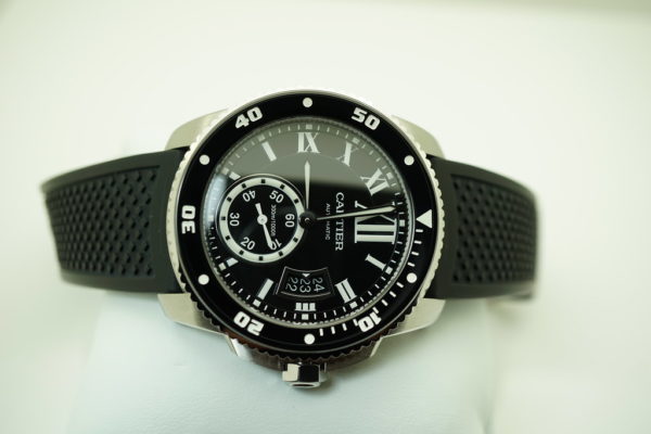 Cartier CALIBRE DE CARTIER DIVER AUTOMATIC STEEL 42MM FULL SET - Image 8