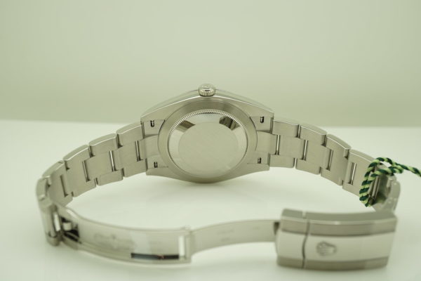 BRAND NEW Rolex 126300 DATEJUST 41 BLUE ROMAN DIAL OYSTER BAND 2020 FULL SET - Image 8