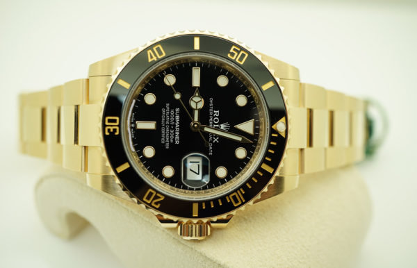 BRAND NEW Rolex 126618LN SUBMARINER CERAMIC YELLOW GOLD BLACK DIAL 41MM 2020 MODEL FULL SET - Image 9