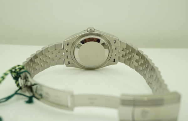 BRAND NEW Rolex 126234 DATEJUST FLUTED BEZEL BLUE DIAMOND DIAL JUBILEE 2020 FULL SET - Image 8