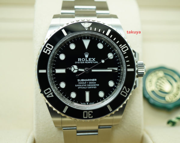 BRAND NEW Rolex 124060 SUBMARINER NO DATE 41MM NEW MODEL COMPLETE SET