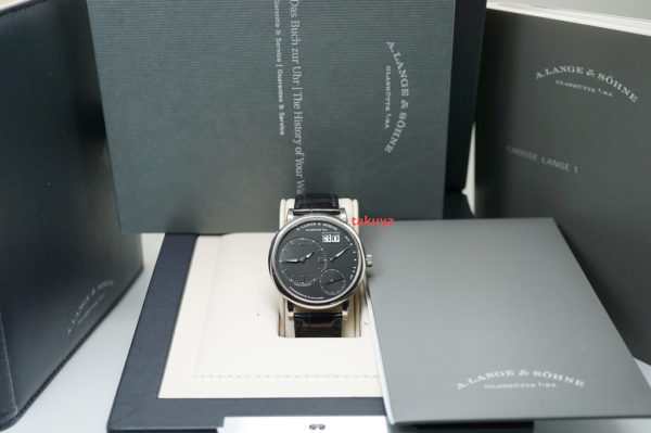 A. Lange & Sohne GRAND LANGE 1 117.028 18K WHITE GOLD 40.5MM COMPLETE SET - Image 2