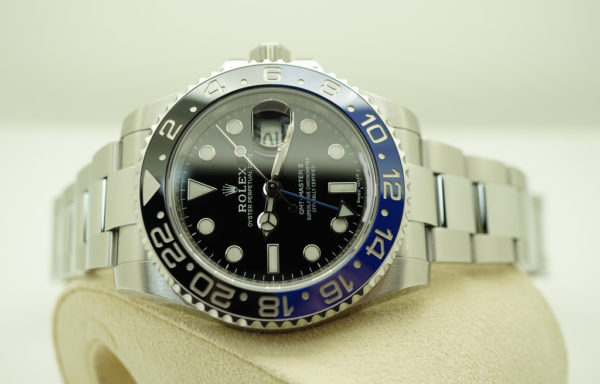 Rolex 116710BLNR GMT MASTER II BLACK BLUE BATMAN 2018 WARRANTY FULL SET - Image 10