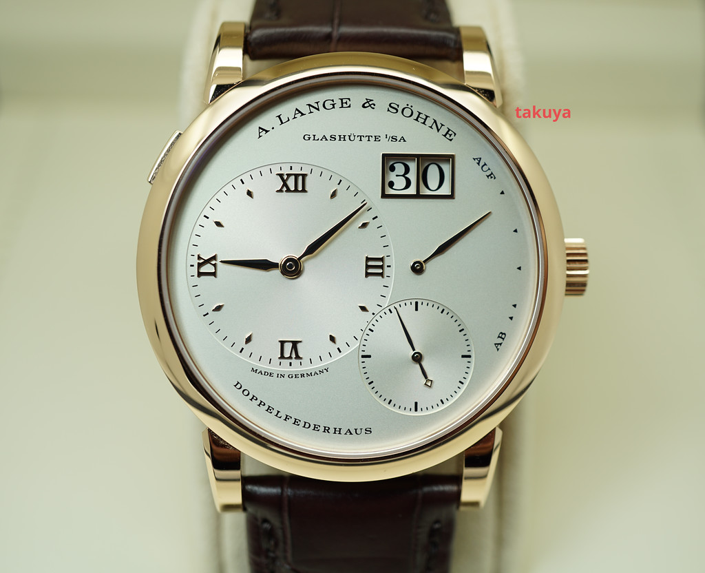 MINT A. Lange & Sohne LANGE 1 191.032 ROSE GOLD 38.5MM 2020 WARRANTY ...