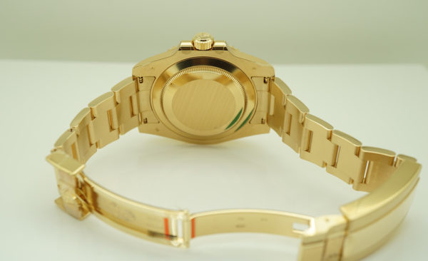Rolex 116618LN SUBMARINER 18K YELLOW GOLD BLACK DIAL 2019 WARRANTY FULL SET - Image 8