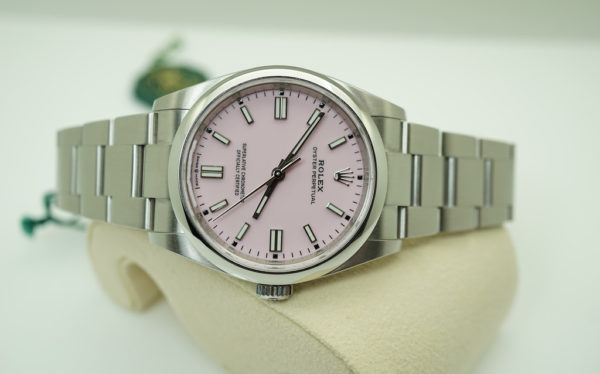 BRAND NEW Rolex 126000 OYSTER PERPETUAL CANDY PINK DIAL 2020 FULL SET - Image 9