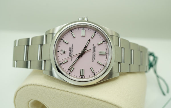 BRAND NEW Rolex 126000 OYSTER PERPETUAL CANDY PINK DIAL 2020 FULL SET - Image 10