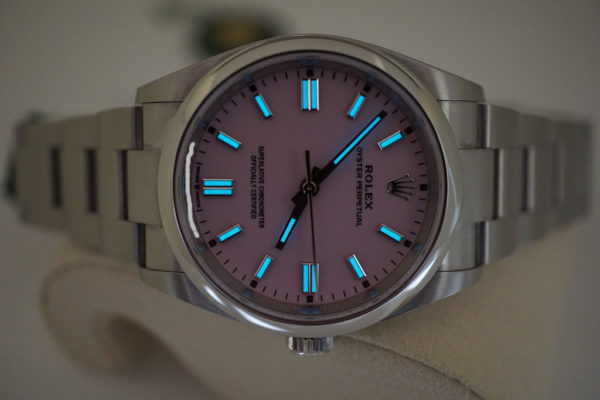 BRAND NEW Rolex 126000 OYSTER PERPETUAL CANDY PINK DIAL 2020 FULL SET - Image 11
