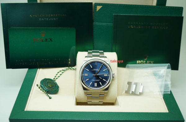 LIKE NEW Rolex 124300 OYSTER PERPETUAL BLUE DIAL 41MM 2020 RELEASE FULL SET - Image 2