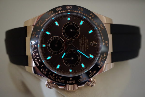 BRAND NEW Rolex 116515LN DAYTONA OYSTERFLEX ROSE GOLD CHOCOLATE DIAL 2020 FULL SET - Image 9
