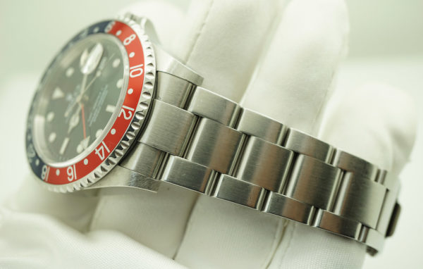 Rolex 16710B GMT MASTER II RED BLUE PEPSI BEZEL Z SERIAL ERROR DIAL FULL SET - Image 5