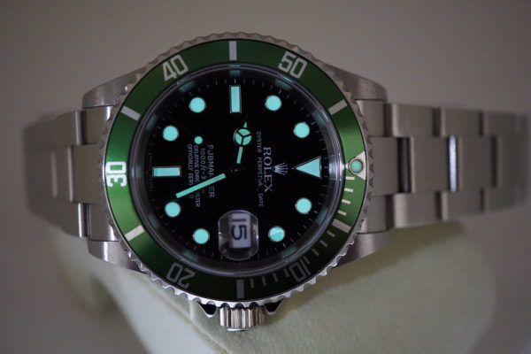 Rolex 16610LV SUBMARINER KERMIT GREEN 50TH ANNIVERSARY Z SERIAL BOXES PAPERS - Image 12