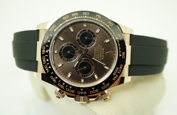 BRAND NEW Rolex 116515LN DAYTONA OYSTERFLEX ROSE GOLD CHOCOLATE DIAL 2020 FULL SET - Image 7